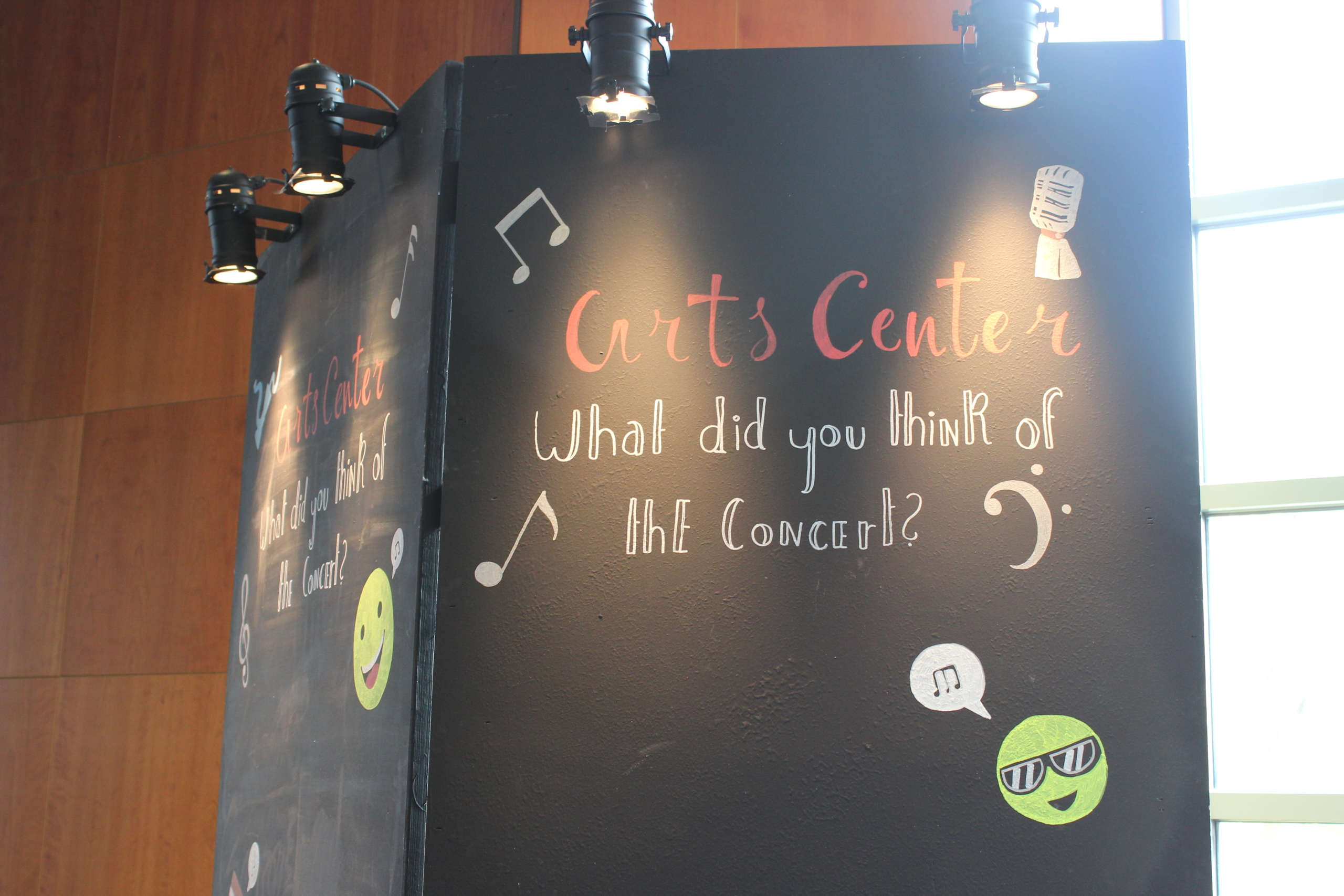 Concert Appreciation Chalkboard