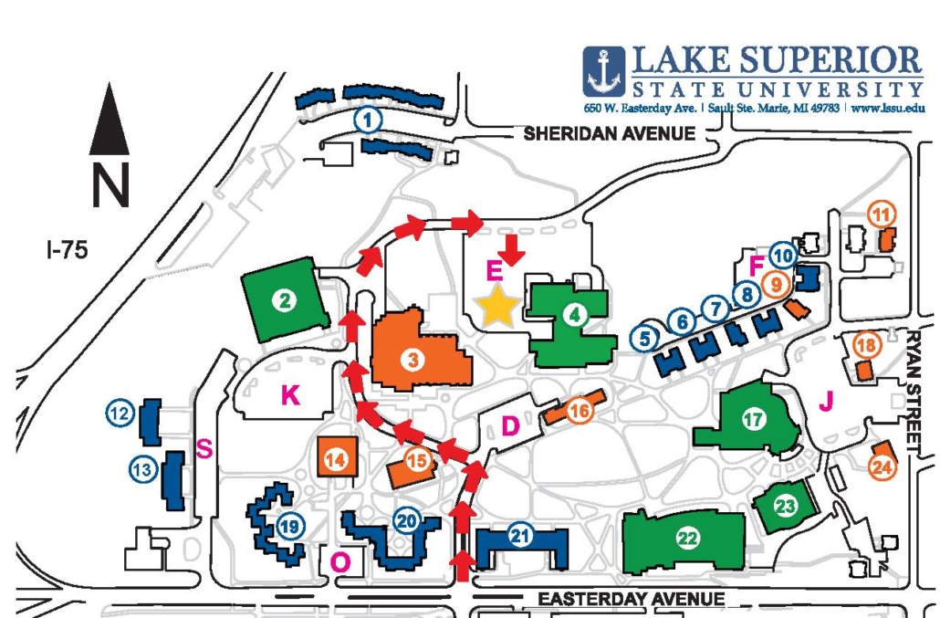 campus map