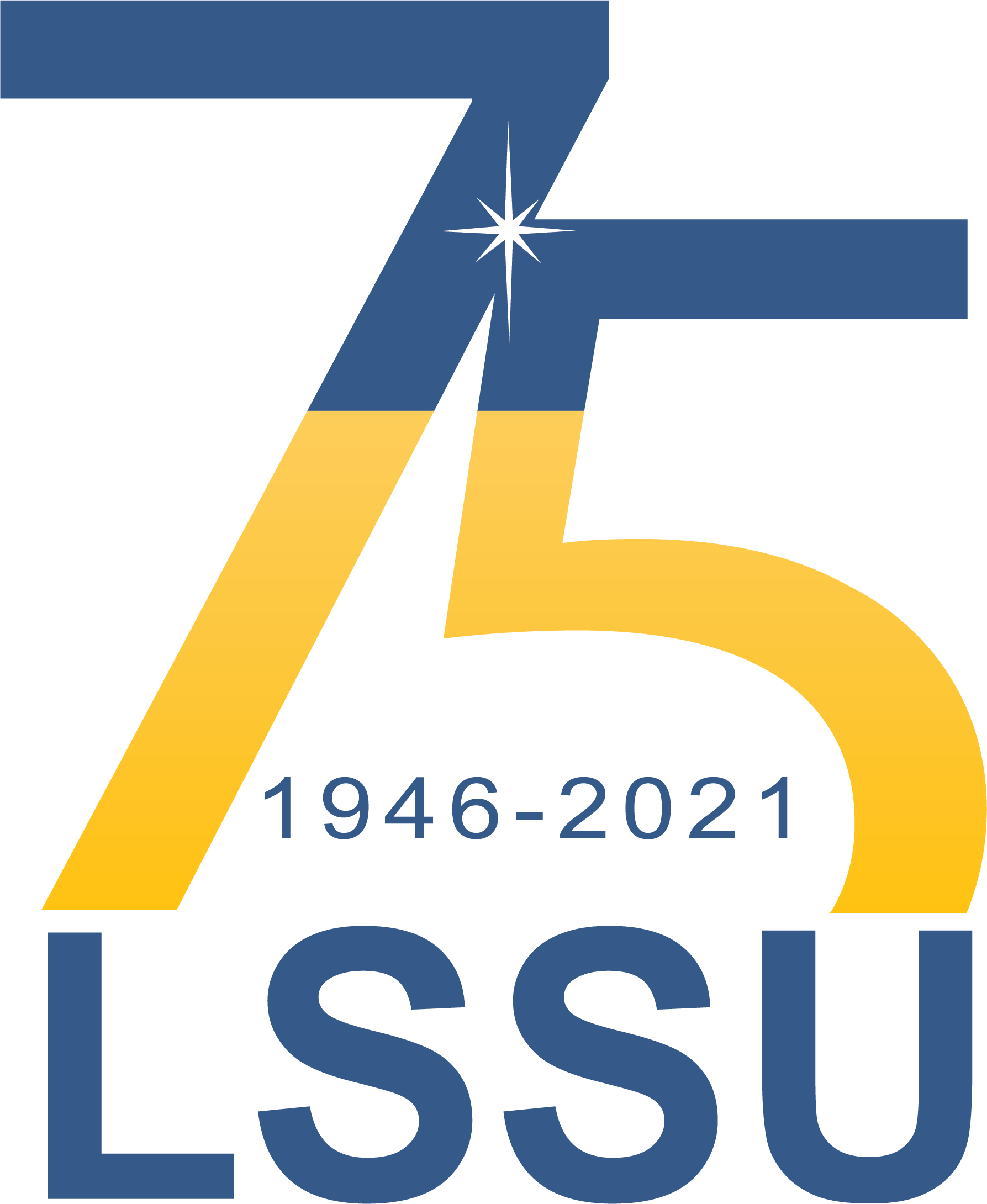 75th anniversary logo