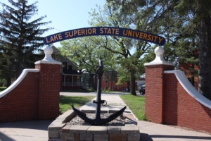 LSSU archway