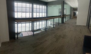 Balcony overlooking the GLDC